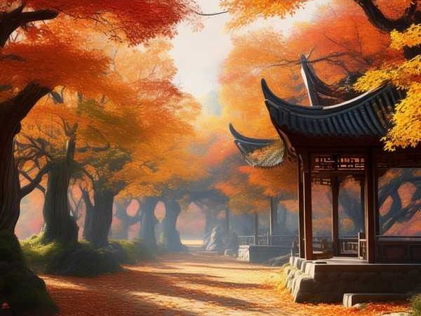 秋韵盎然，成语中的秋天意境探析