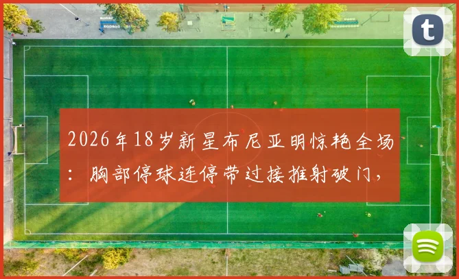 2026年18岁新星布尼亚明惊艳全场:胸部停球连停带过接推射破门,技术解析与未来潜力展望